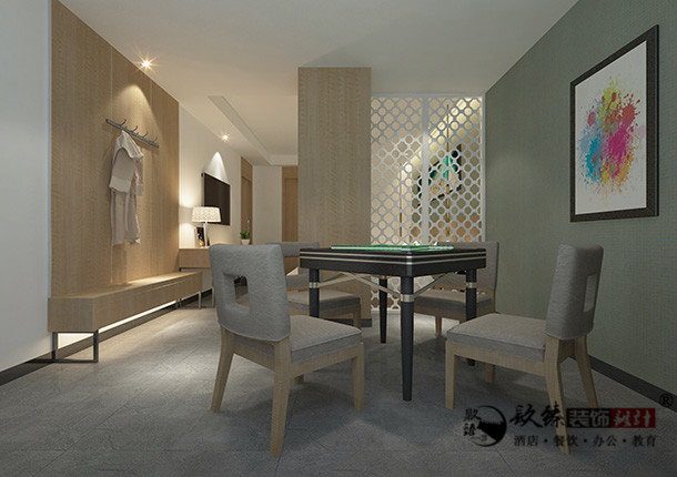 銀川賓館裝修|銀川賓館裝修設(shè)計|镹臻裝修網(wǎng) 麻將房——4.jpg