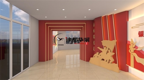 銀川展廳裝修設計項目|津都華麗設計