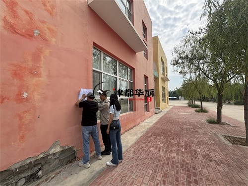 銀川裝修公司|銀川朔昱文化中心設計裝修項目成本部現場復尺