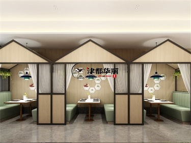 銀川餐廳裝修設(shè)計(jì)項(xiàng)目|津都華麗設(shè)計(jì)