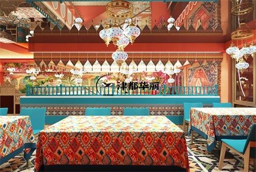 銀川餐廳裝修設(shè)計(jì)項(xiàng)目|津都華麗設(shè)計(jì)