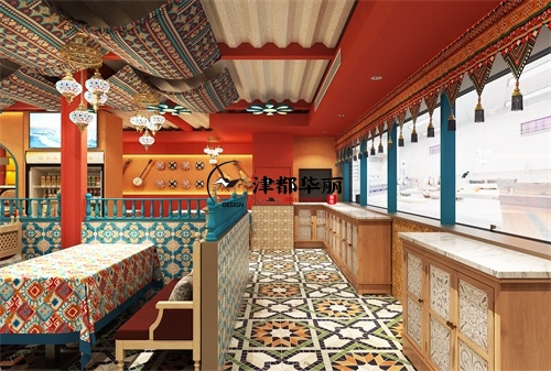 銀川餐廳裝修設(shè)計(jì)項(xiàng)目|津都華麗設(shè)計(jì)