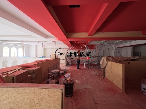 銀川餐廳裝修設(shè)計項目|津都華麗設(shè)計