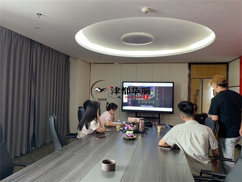 銀川辦公樓裝修設(shè)計項目|津都華麗設(shè)計