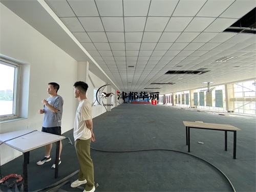 銀川辦公樓裝修設(shè)計項目|津都華麗設(shè)計