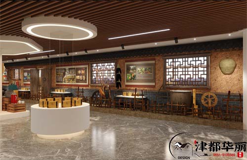 銀川農業展廳裝修設計項目|津都華麗設計