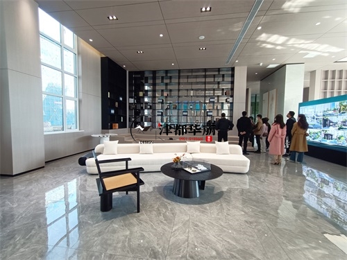 銀川售樓部大廳裝修設計項目|津都華麗設計