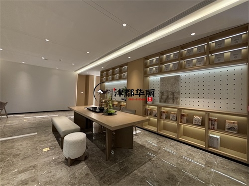 銀川售樓部展廳裝修設計項目|津都華麗設計