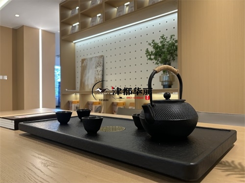 銀川售樓部展廳裝修設計項目|津都華麗設計