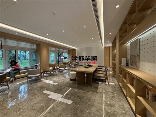 銀川售樓部展廳裝修設計項目|津都華麗設計