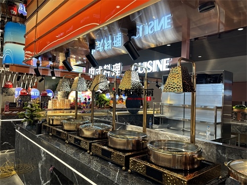 銀川自助餐廳裝修設計項目|津都華麗設計