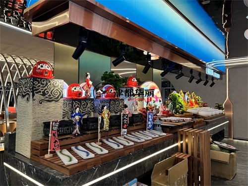 銀川自助餐廳裝修設計項目|津都華麗設計