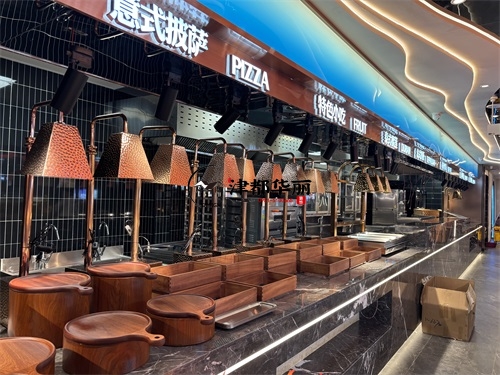 銀川自助餐廳裝修設計項目|津都華麗設計