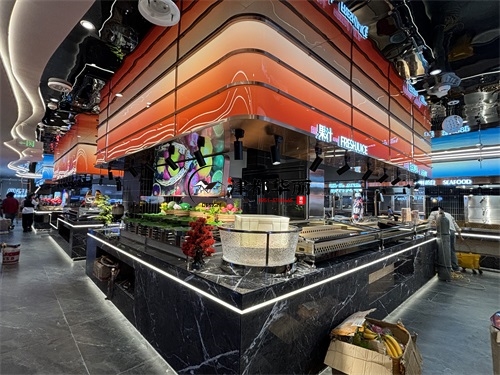 銀川自助餐廳裝修設計項目|津都華麗設計