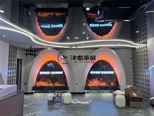 銀川自助餐廳裝修設計項目|津都華麗設計