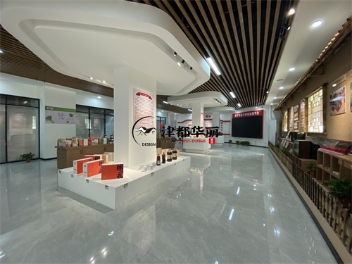 銀川農業展廳裝修設計項目|津都華麗設計